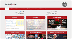 Desktop Screenshot of barcelonaradical.net